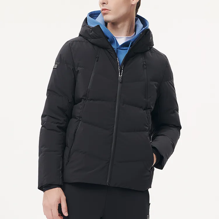 FILA Athletics Down Jacket Men's Pitch Black-3