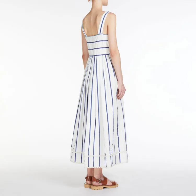 WEEKEND MaxMara Sleeveless Dress Women's White-3