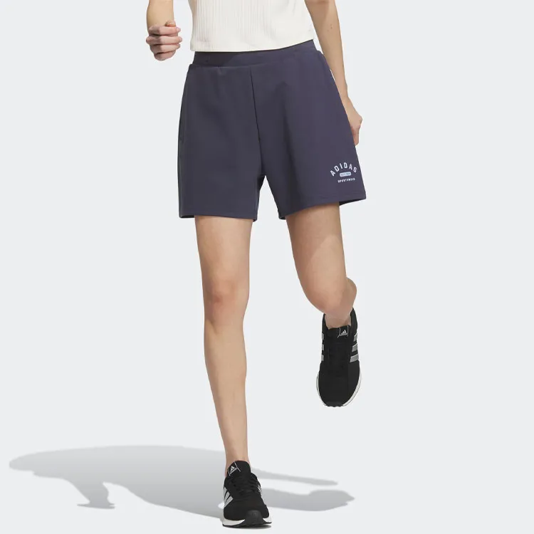 Adidas Casual Shorts Women's Dark Navy Blue-1