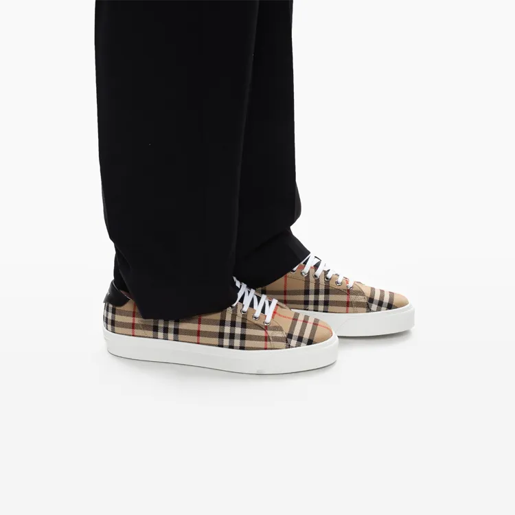 Burberry Vintage Check Low-top Sneakers-5
