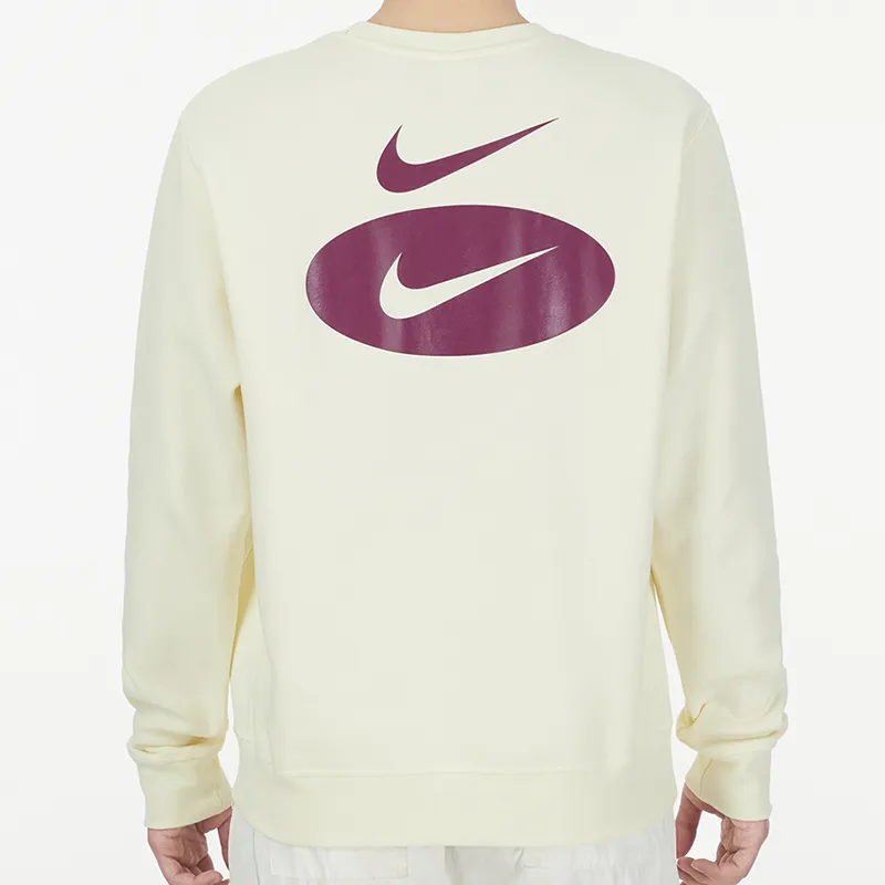 Nike Sweatshirts Men Ivory White-4