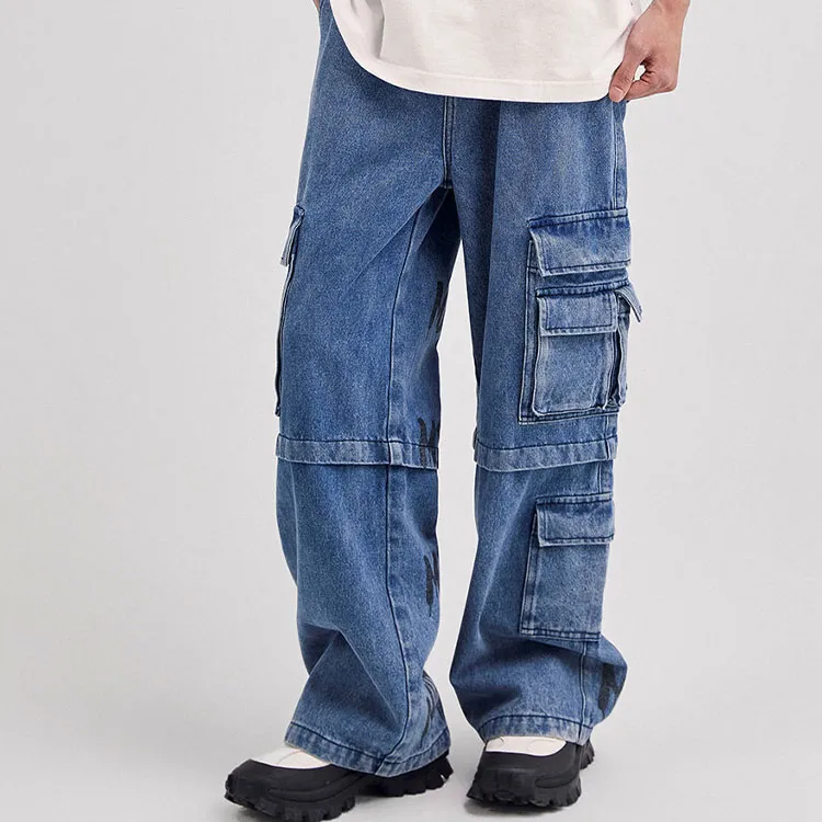Mishkanyc Jeans Men Medium Blue-2