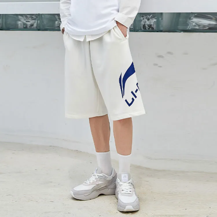 LiNing Sports Shorts Men's Mist White-2