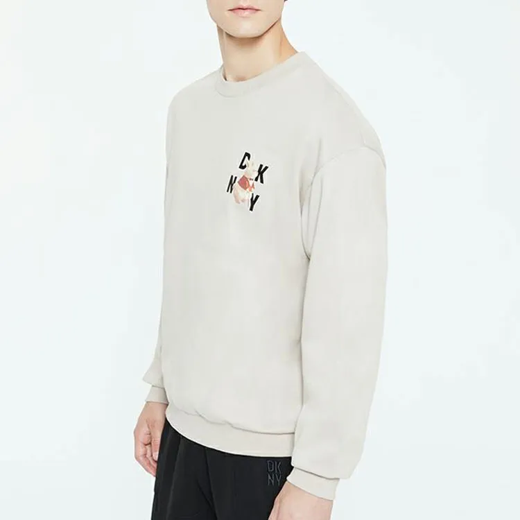 DKNY Sweatshirts Men Light Coffee-3