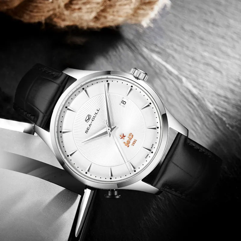 Sea Gull Men Tribute Watch-5