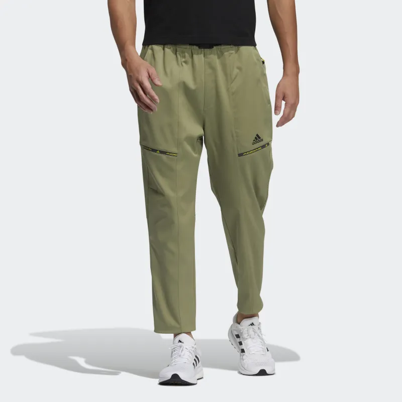 Adidas Knitted Sweatpants Men Olive-1