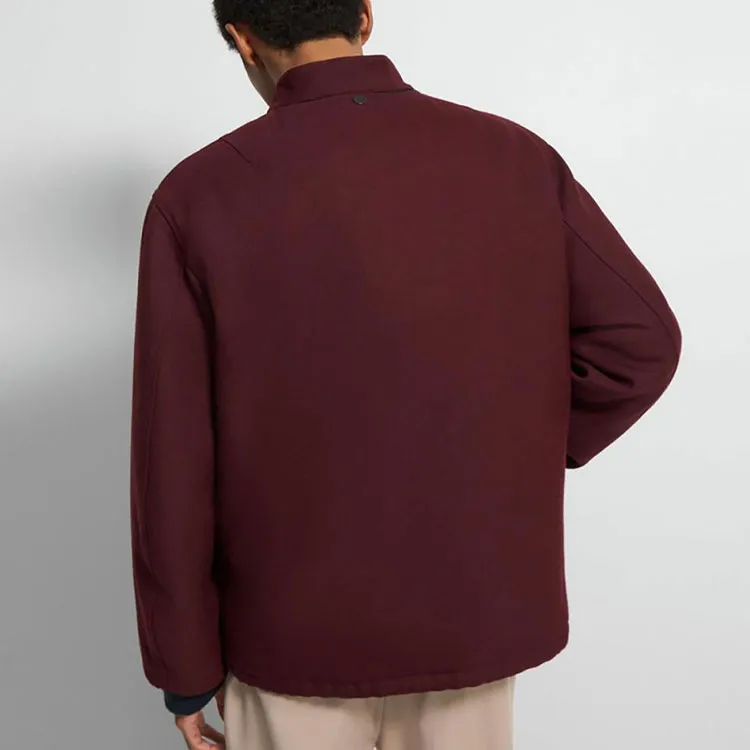 THEORY Jackets Men Burgundy-2