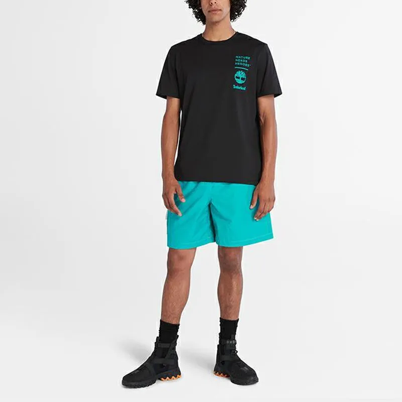 Timberland Casual Shorts Men Colombian Green-2