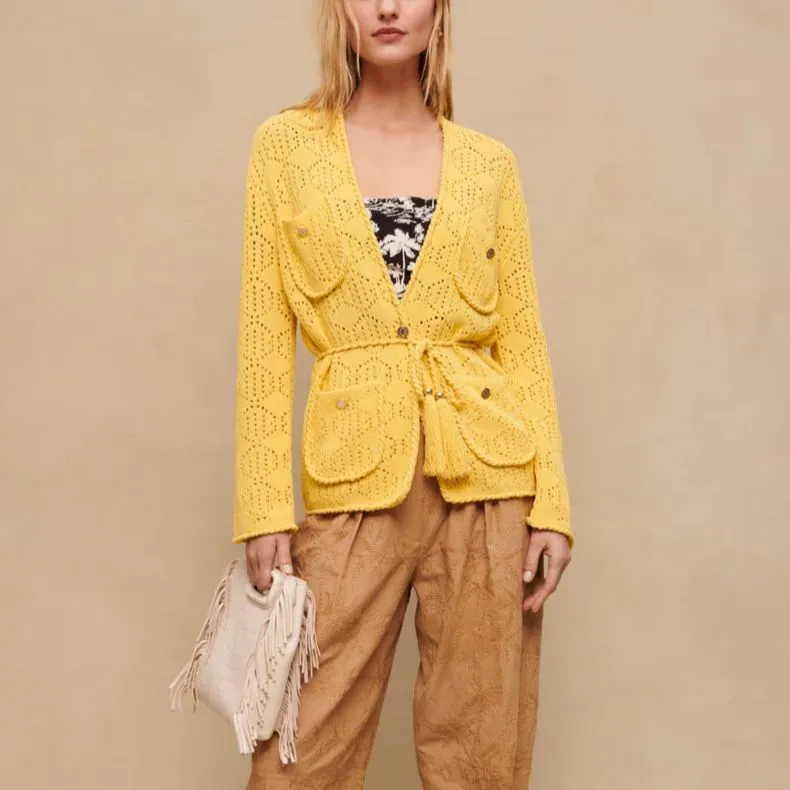 Maje Knitwear Women's Yellow-1