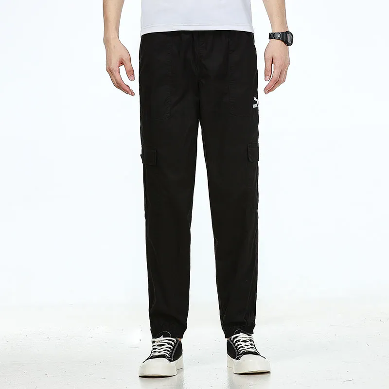 PUMA Cargo Pants Men Black-2