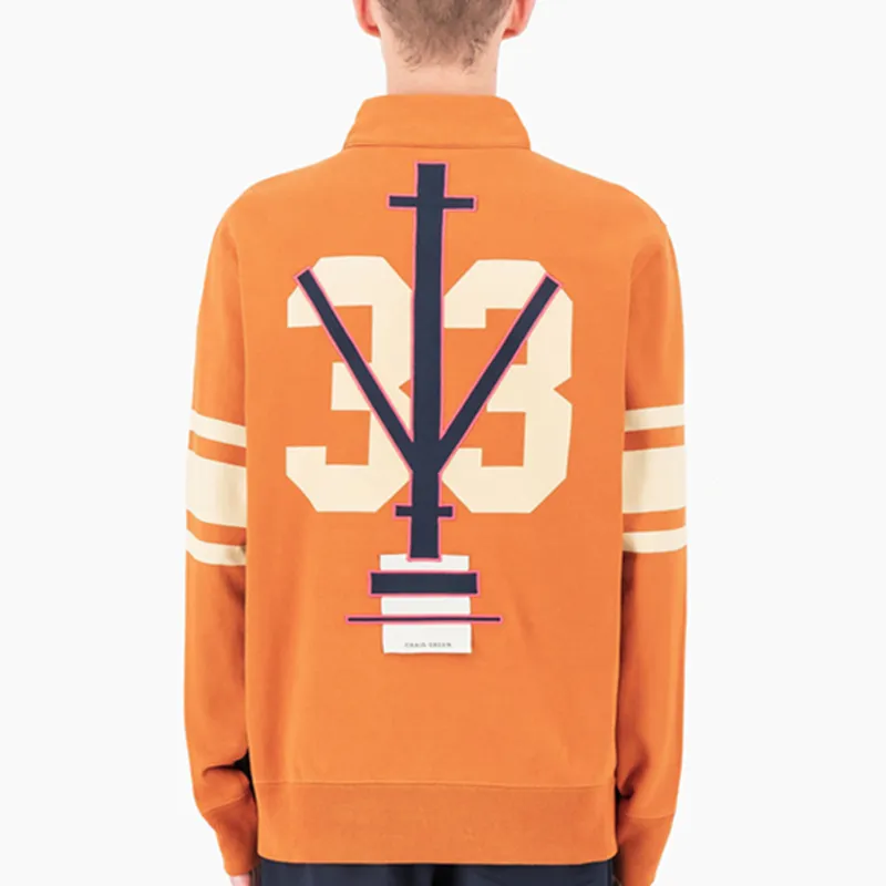 Craig Green X Champion Sweatshirts Unisex Red Patchwork-3