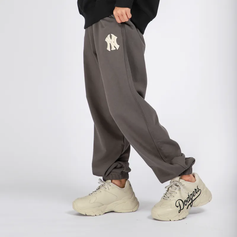MLB Knitted Sweatpants Women's Charcoal Gray-5