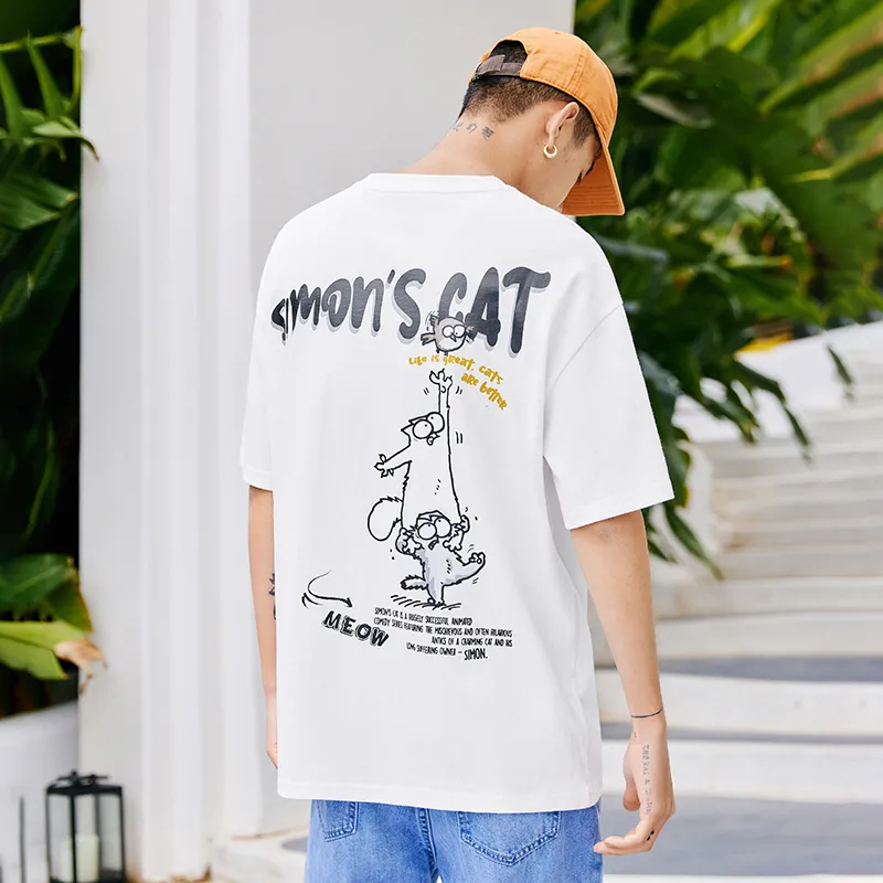 EPTISON XIMENGDEMAO Straight T-Shirt Unisex-6