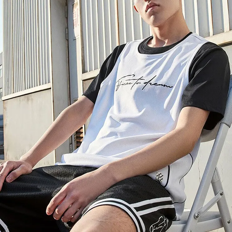 Anta Basketball Collection Tank Tops Men's Pure White-4
