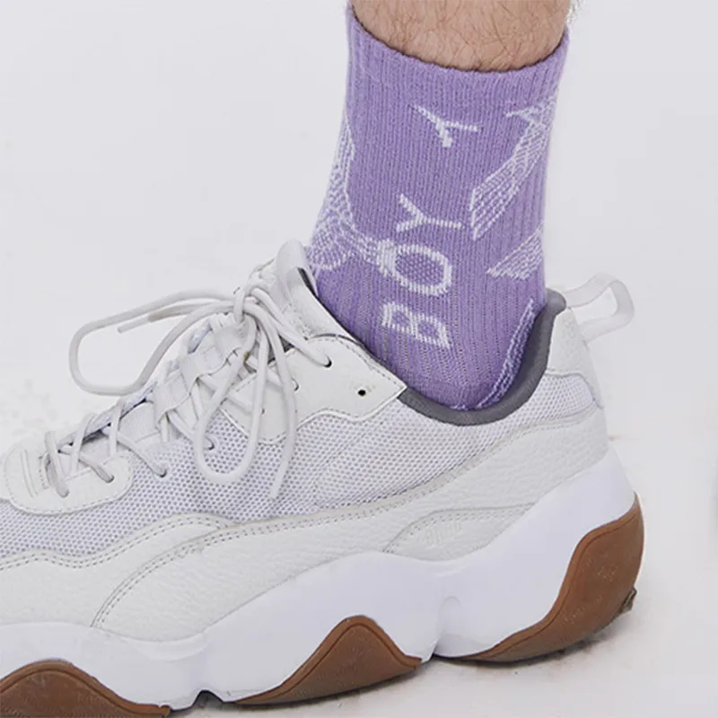 Boy London Unisex Knee-high Socks-3