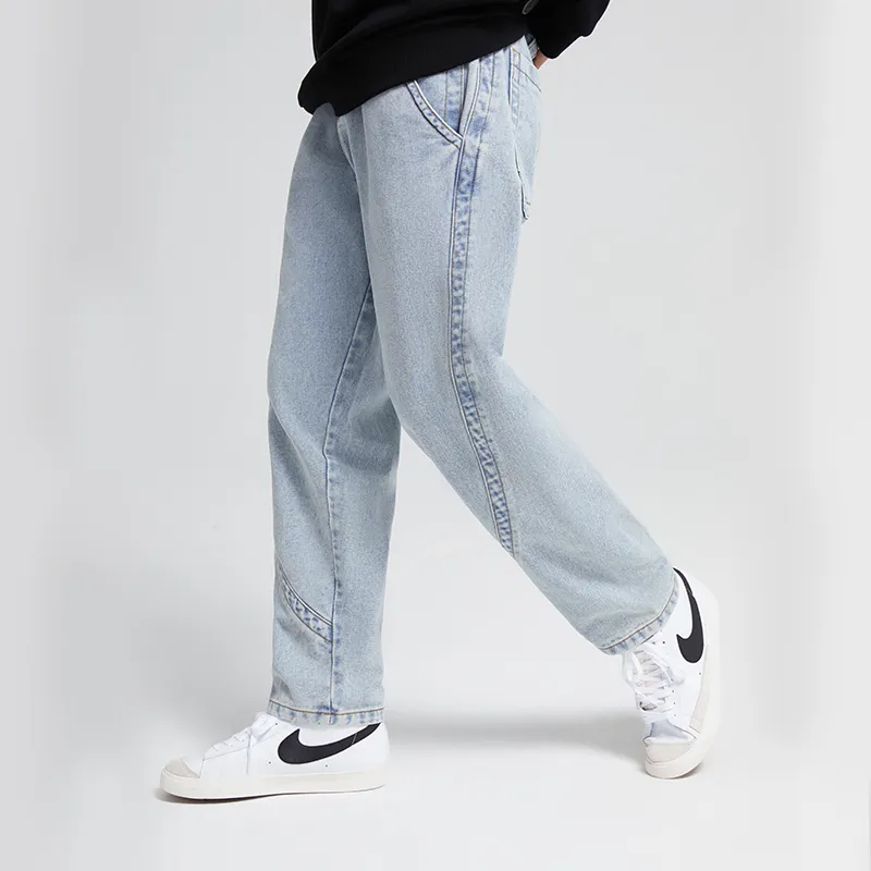 JRs Straight Jeans Unisex Light Blue-5