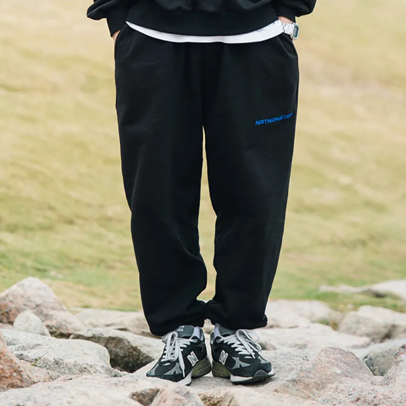 NST NONSTOP Knitted Sweatpants Men-4