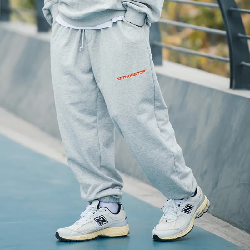 NST NONSTOP Knitted Sweatpants Men-1