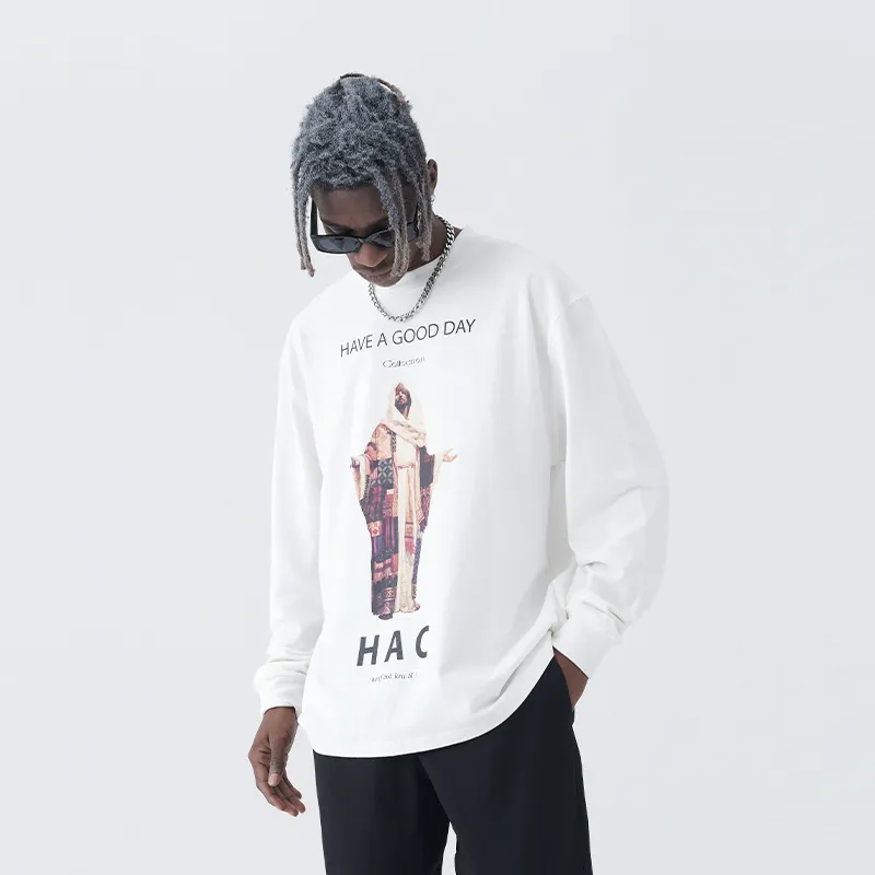 HARSH AND CRUEL Long-Sleeved T-Shirts Unisex-7
