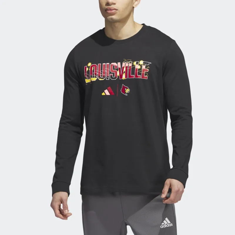 Adidas T-Shirts Men Black Yellow-1