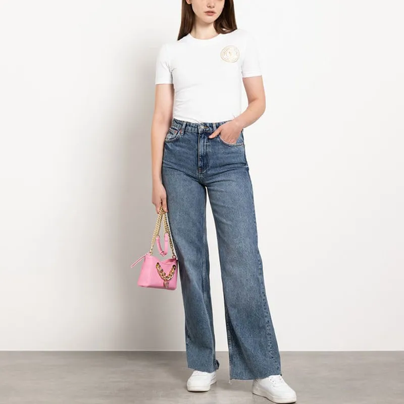 VERSACE JEANS COUTURE SS23 T Shirt Women's White-1