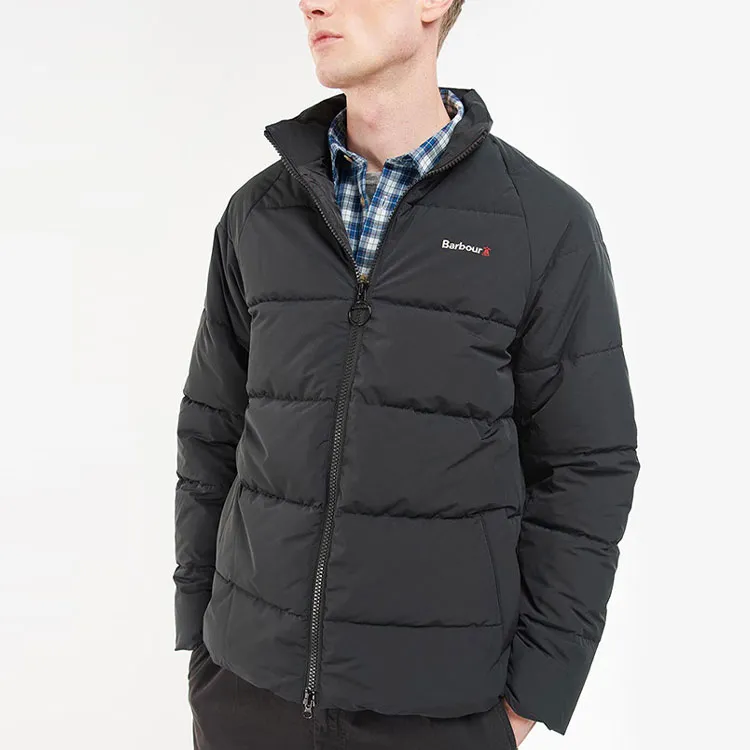 BARBOUR Puffer Jackets Men Black-3