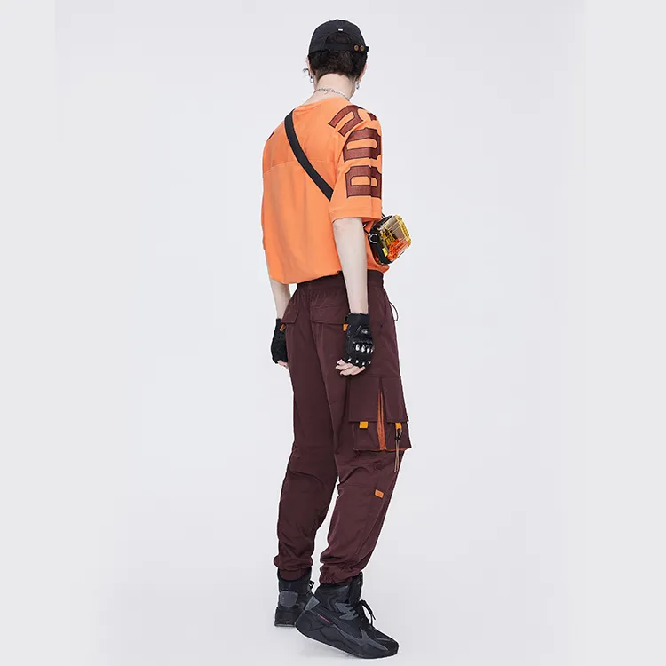 Boy London SS21 Casual Pants Unisex Red-4