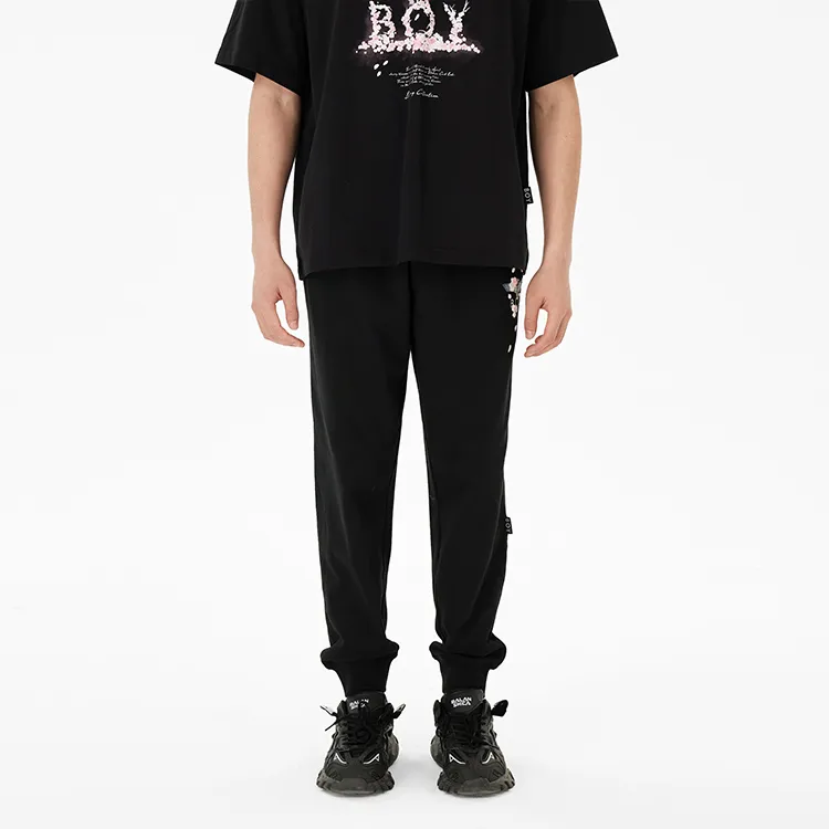 Boy London Knitted Sweatpants Unisex Black-2