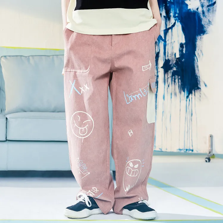 LAMLICKA Casual Pants Unisex-3