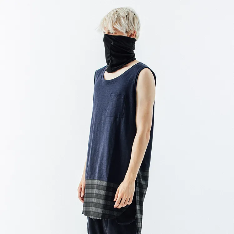 FLOAT Tank Tops Unisex Blue-3