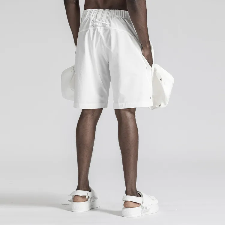 NORVINCY Sports Breathable Polyamide Cargo Shorts Unisex-11