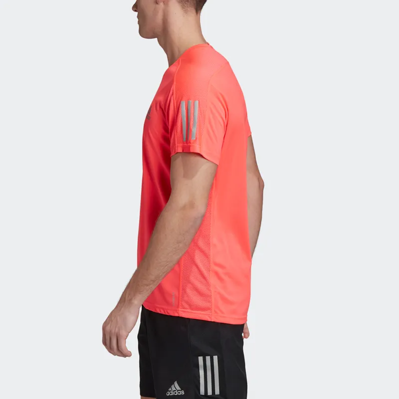 Adidas T Shirts Men Dark Pink-4