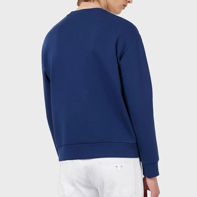 EMPORIO ARMANI Sweatshirts Men Dark Blue-3