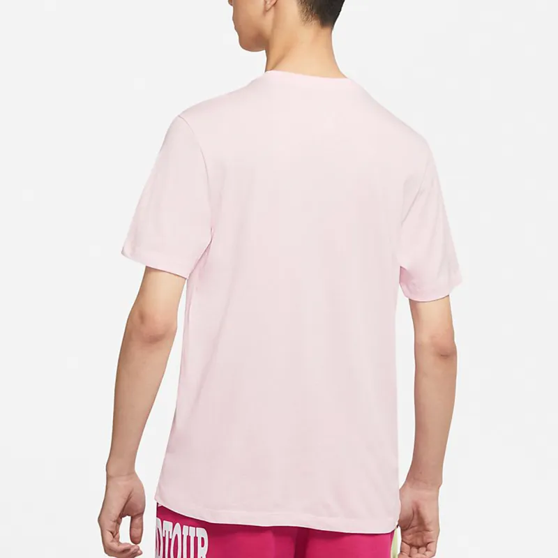 Nike T Shirts Men Pink-4
