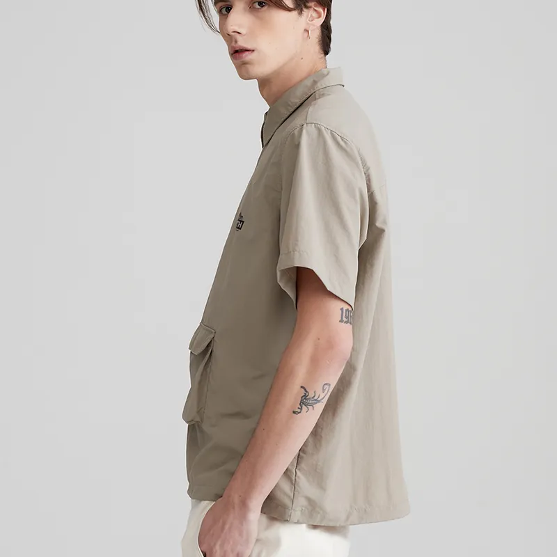 Prth Promethean Polo Shirts Men Gray Apricot-6