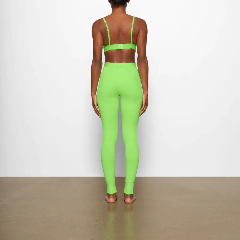 Skims Leggings Women's Neon Green-3