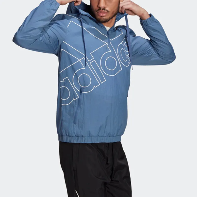 Adidas Jackets Men Dark Blue-3