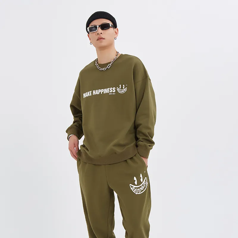 MAKE HAPPINESS Sweatshirts Unisex-14