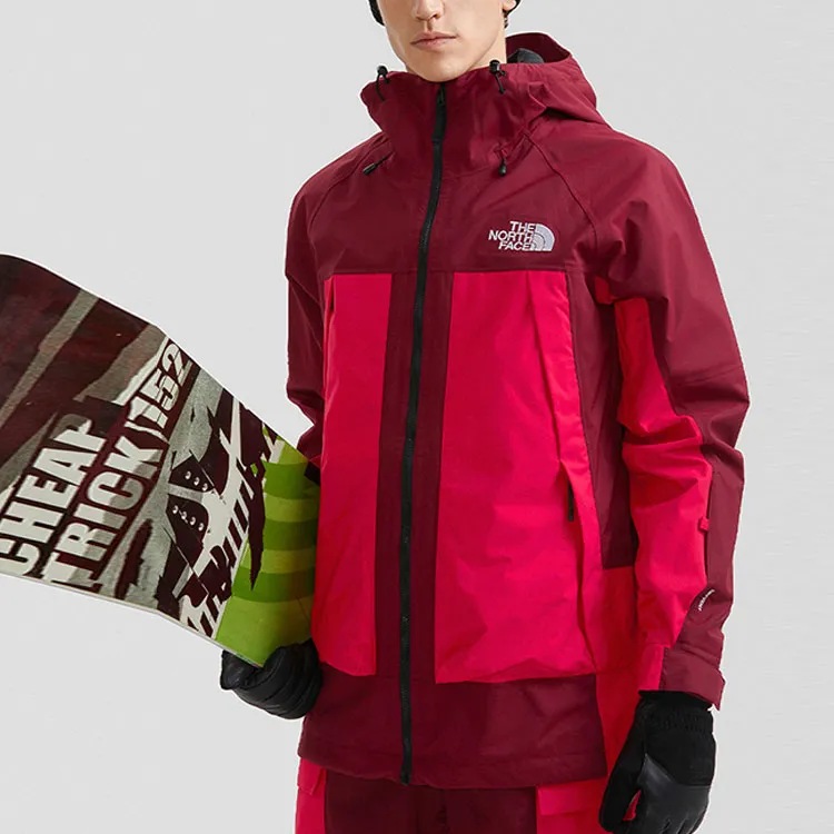 THE NORTH FACE Outdoor Hiking Water Resistant T Shirt Men's Red-2