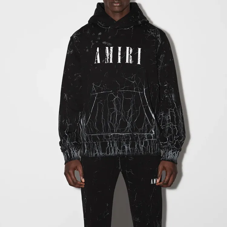 AMIRI Cracked Dye Core Logo Hoodie-1