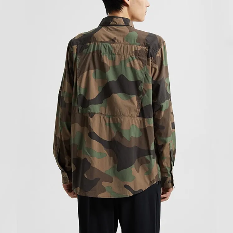 Columbia Shirts Men Green Camouflage-3