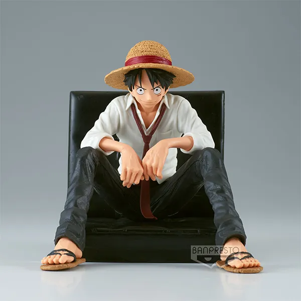 BANPRESTO One Piece Creator X Creator Monkey D. Luffy Version A Re Run Figure Black-1