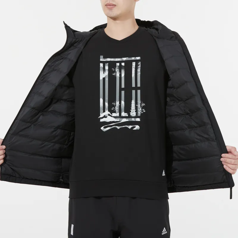Adidas Down Jacket Winter Men's Black-3