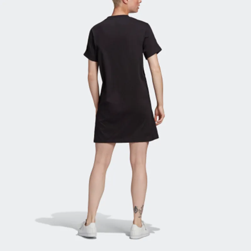 Adidas Originals Short Sleeved Dresses Women's Black-2
