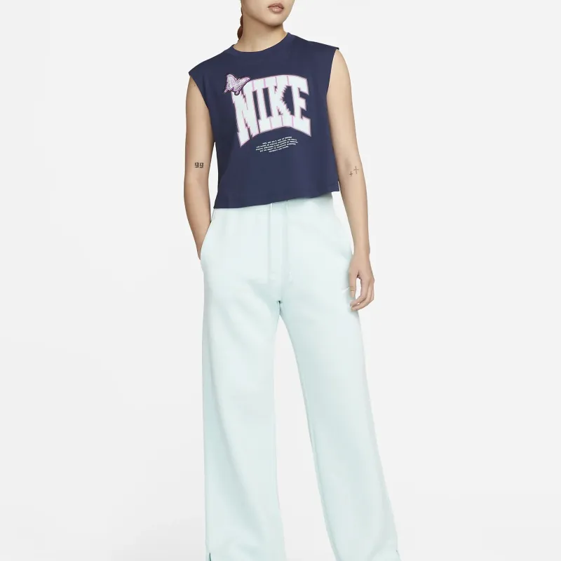 Nike Tank Tops Women's Dark Blue-1