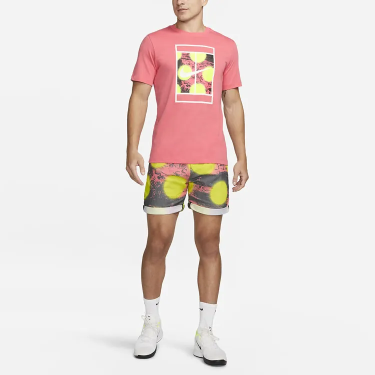 Nike T-Shirts Men Ocean Coral-2