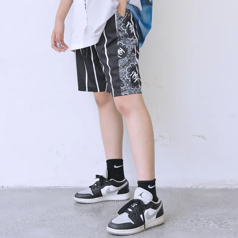 FireMonkey Basketball Shorts Unisex Black-4