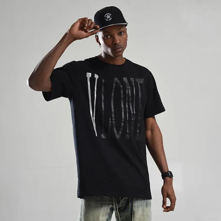 VLONE Big Logo Series T Shirt Unisex 2 Pack Black-2