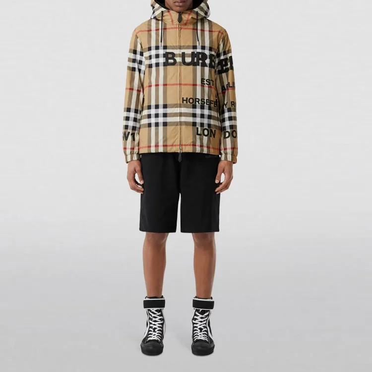 Burberry Jackets Coats Men's Brown-1