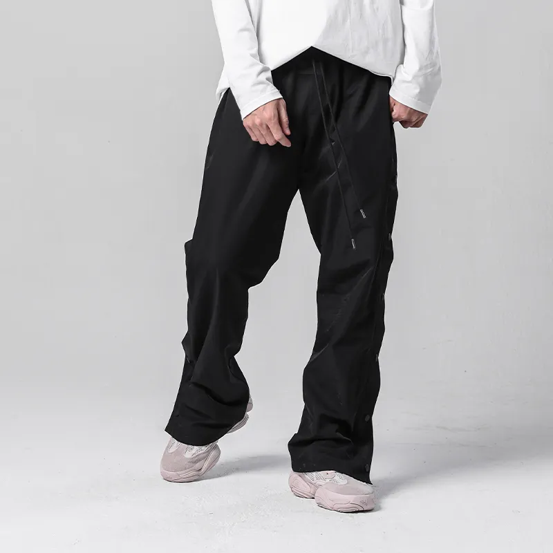 AI3 Knitted Sweatpants Unisex Black-3